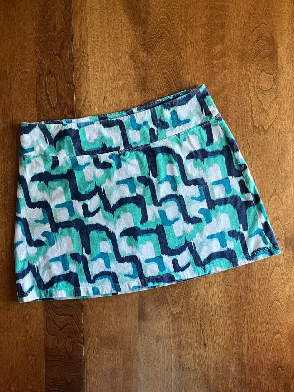Patagonia organic cotton patterned skirt S